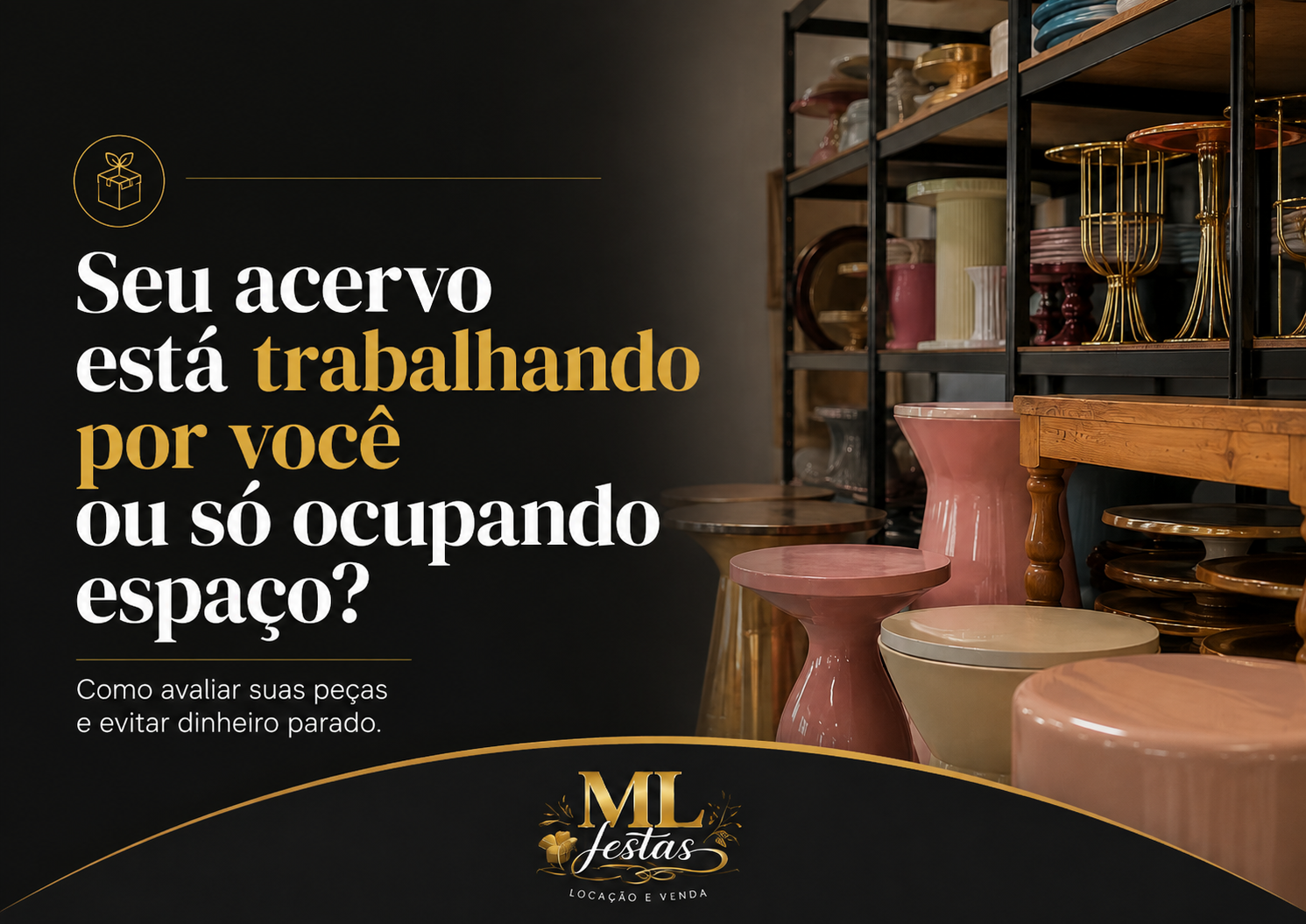Seu acervo está trabalhando por você ou só ocupando espaço?